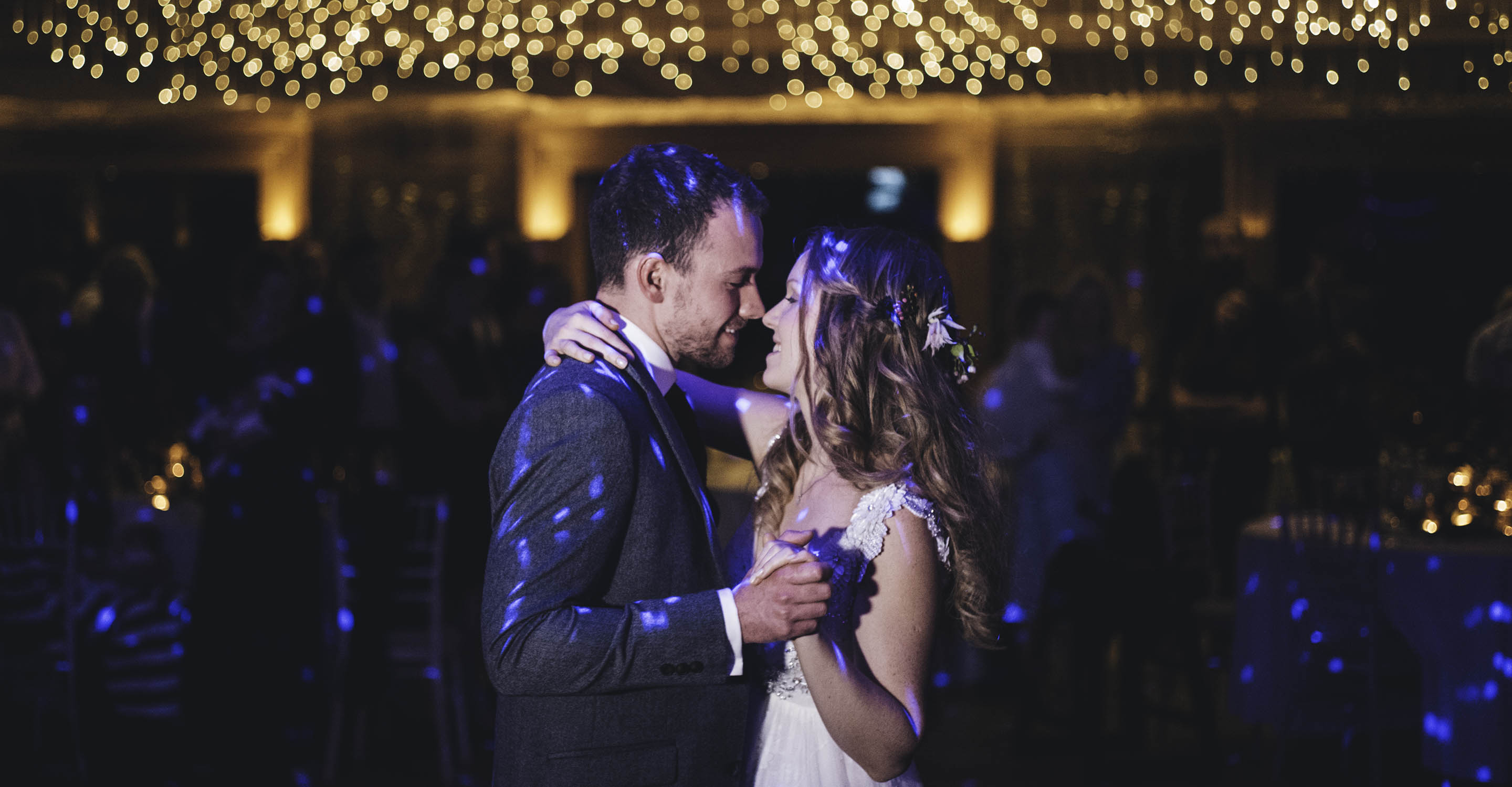 couple taking their first married dance together