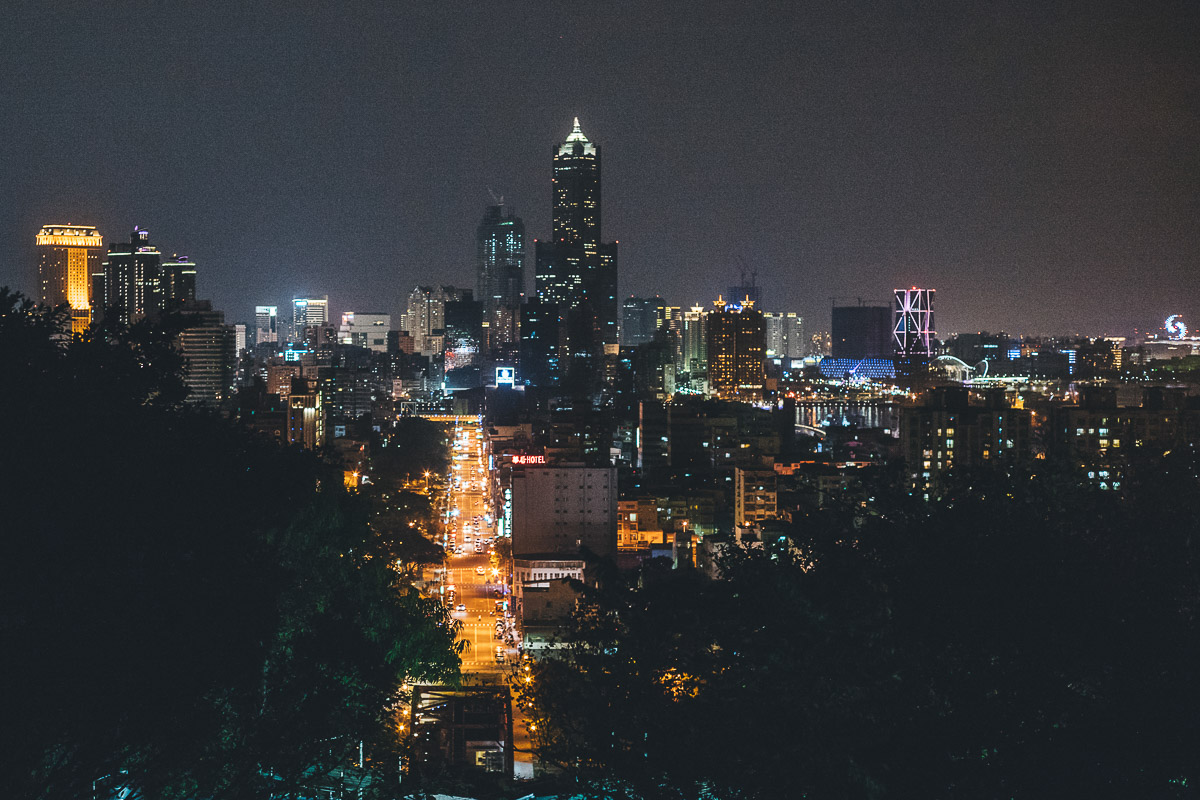 kaohsiung at night