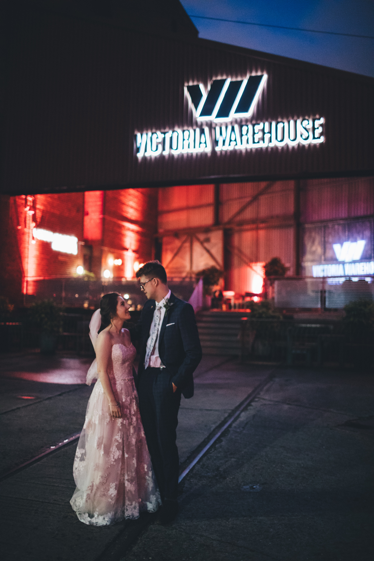Victoria warehouse wedding photography