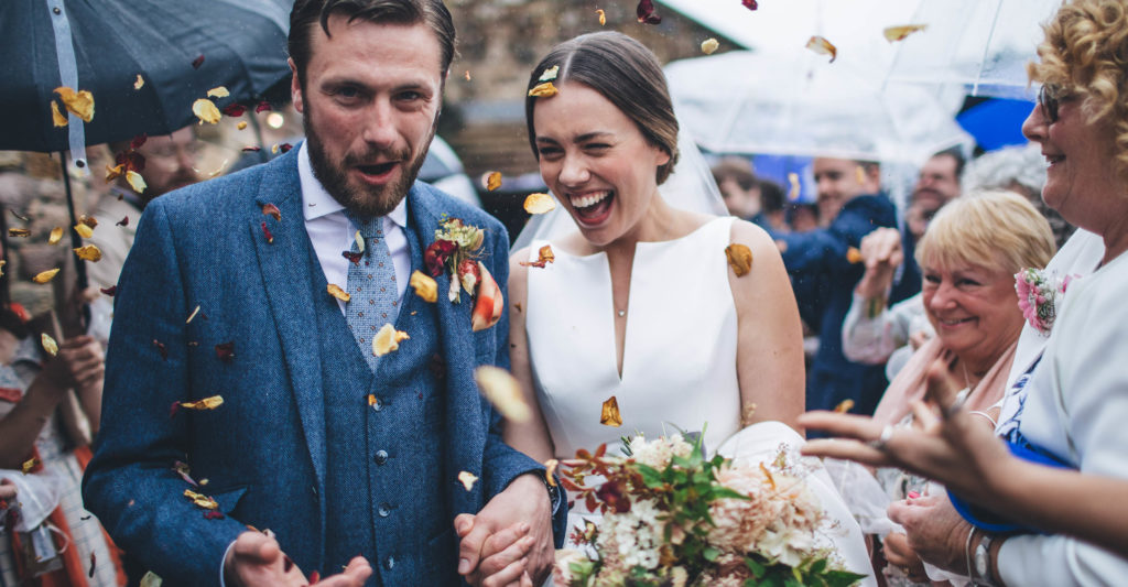 Browsholme Hall Tithe Barn wedding