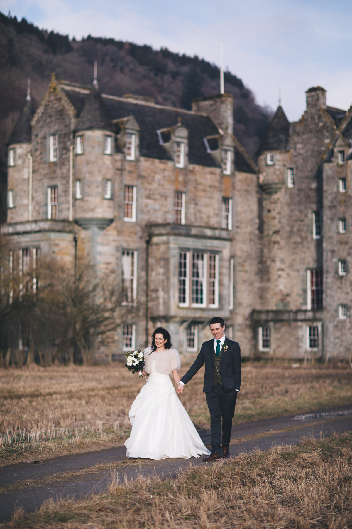 Castle Menzies Wedding Photography
