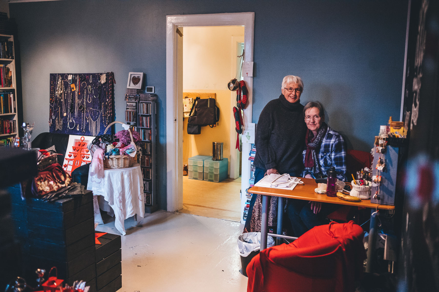charity shop workers in reykjavik