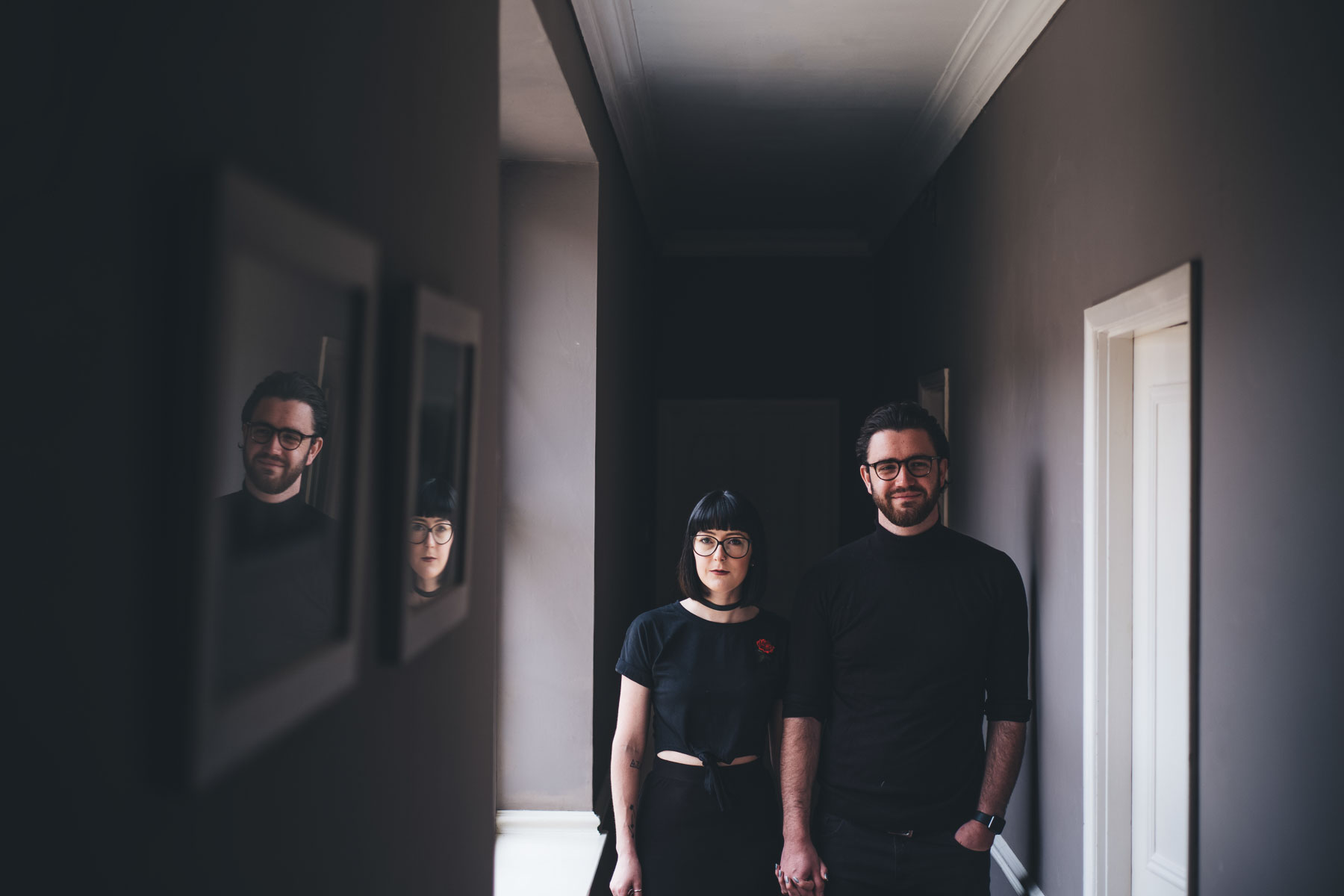 reflection portrait shot taken at snap