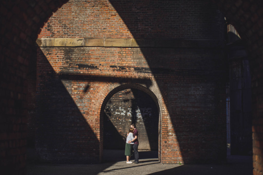 sunlight through some arches