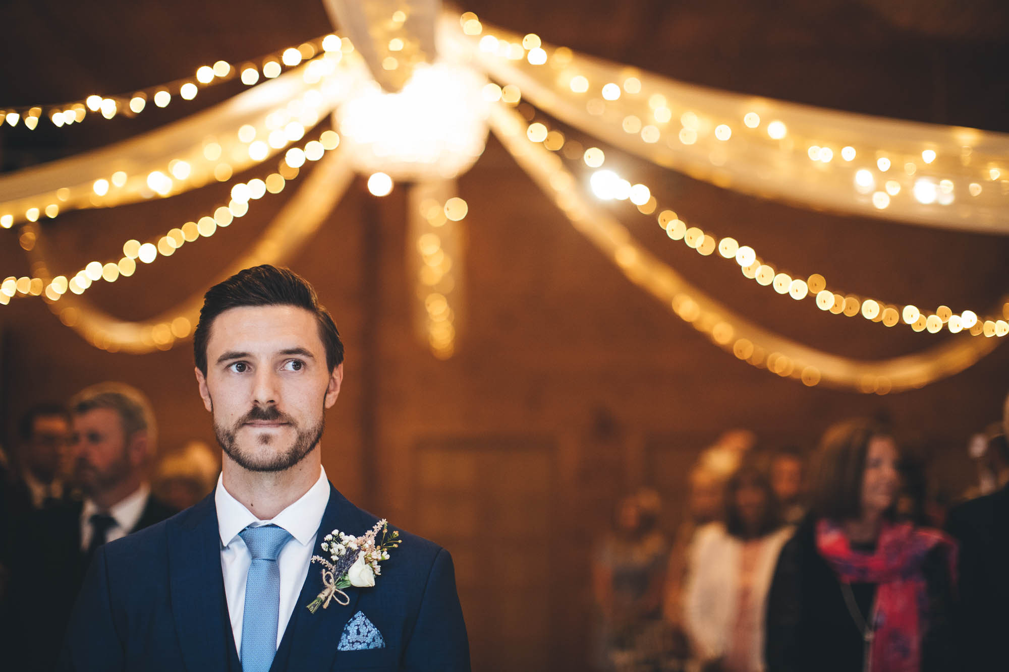 GROOM LOOKING NERVOUS