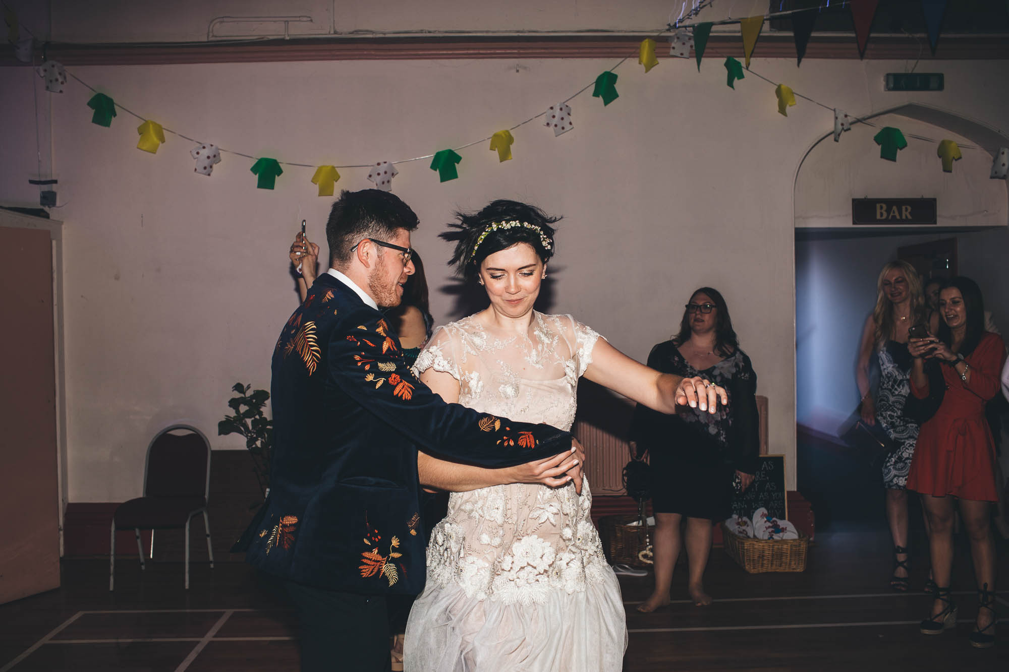 couple dance together