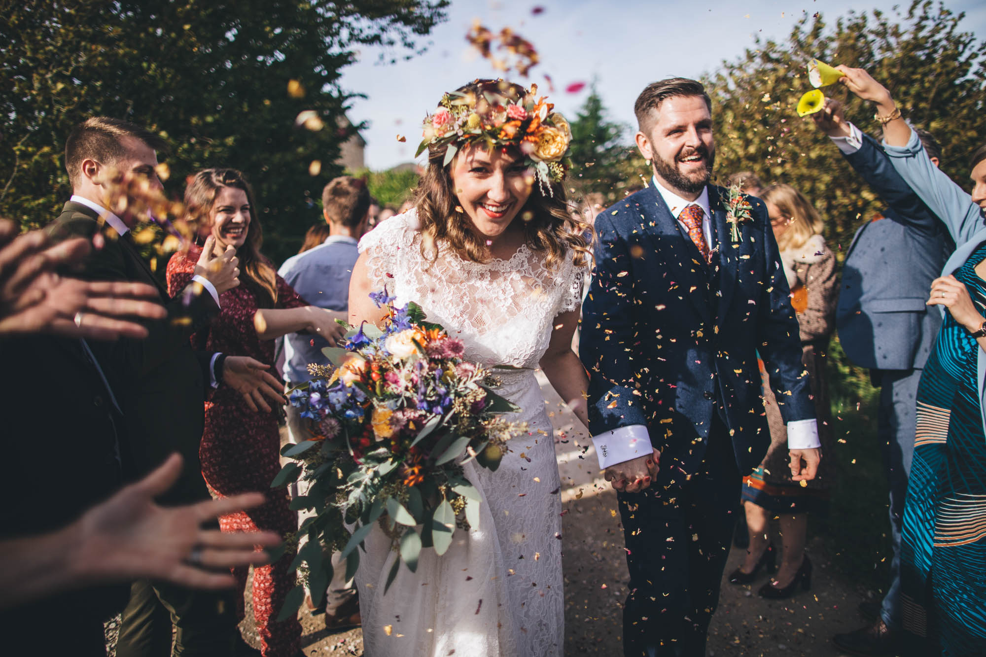 joyful natural wedding photography