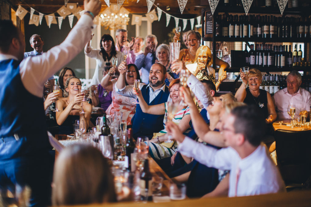 guest all raise a glass