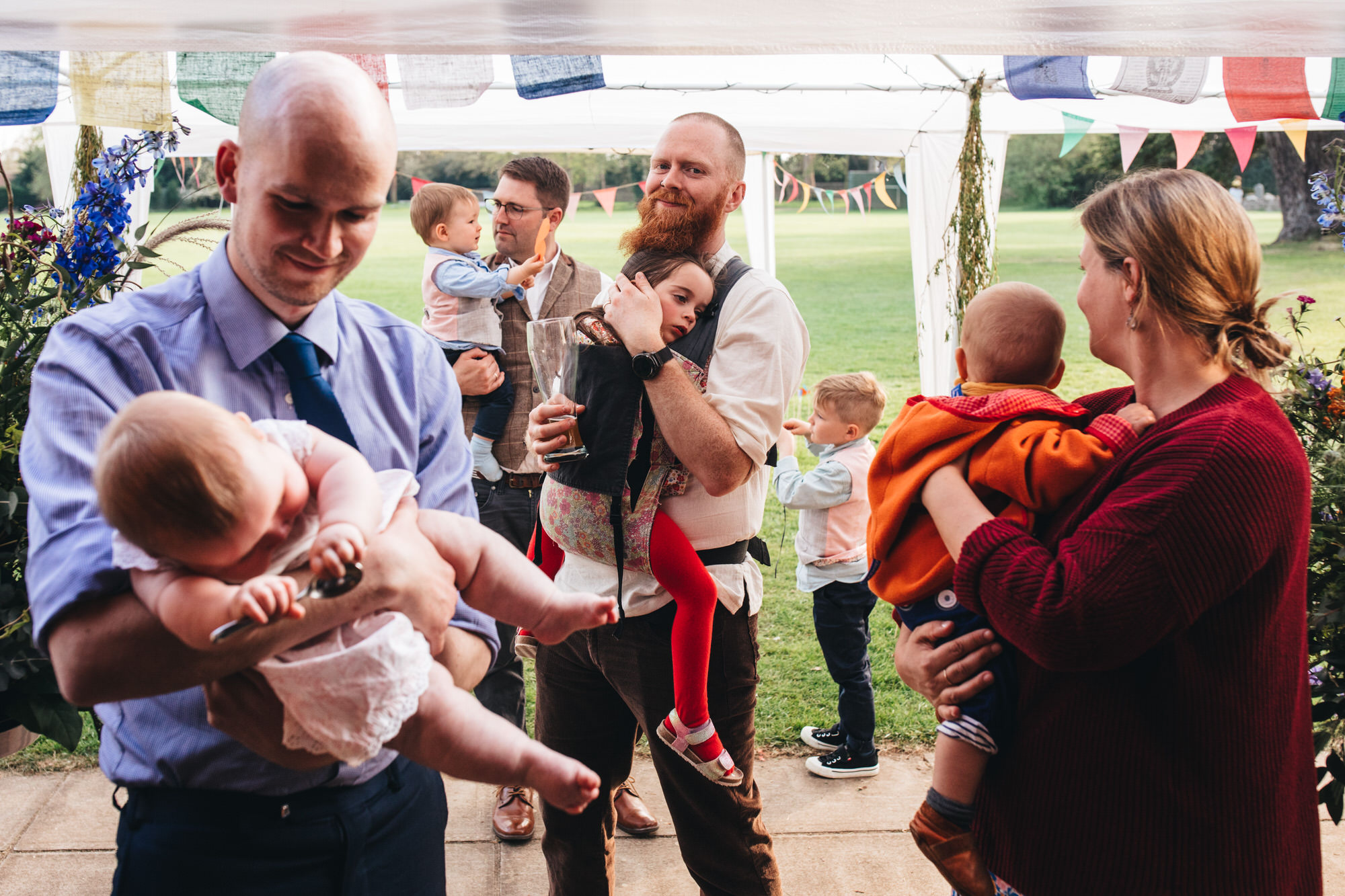 lots of children and babies in one shot