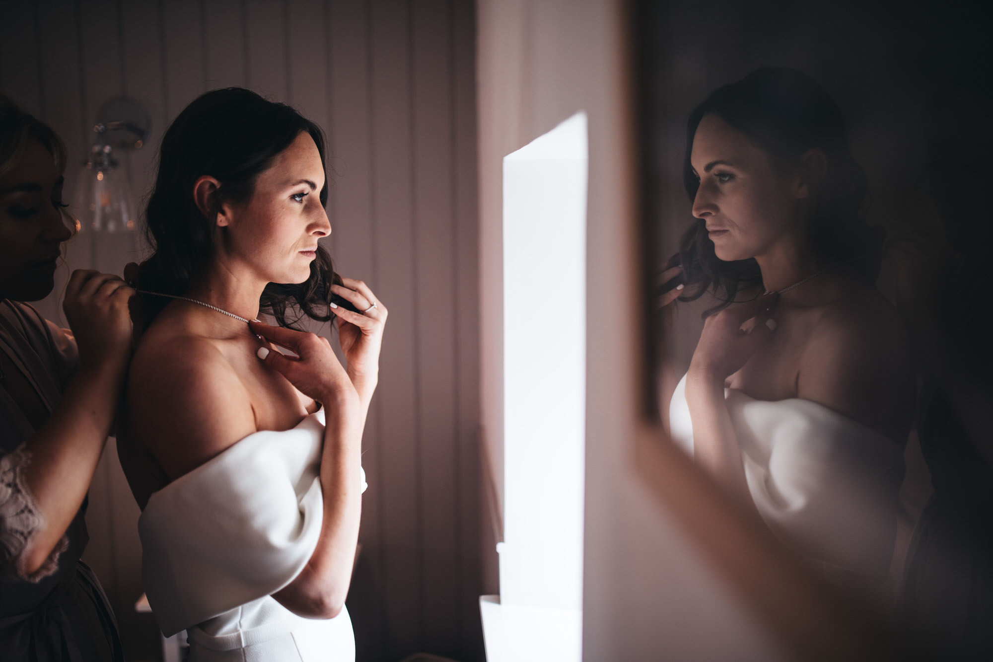 bride getting ready