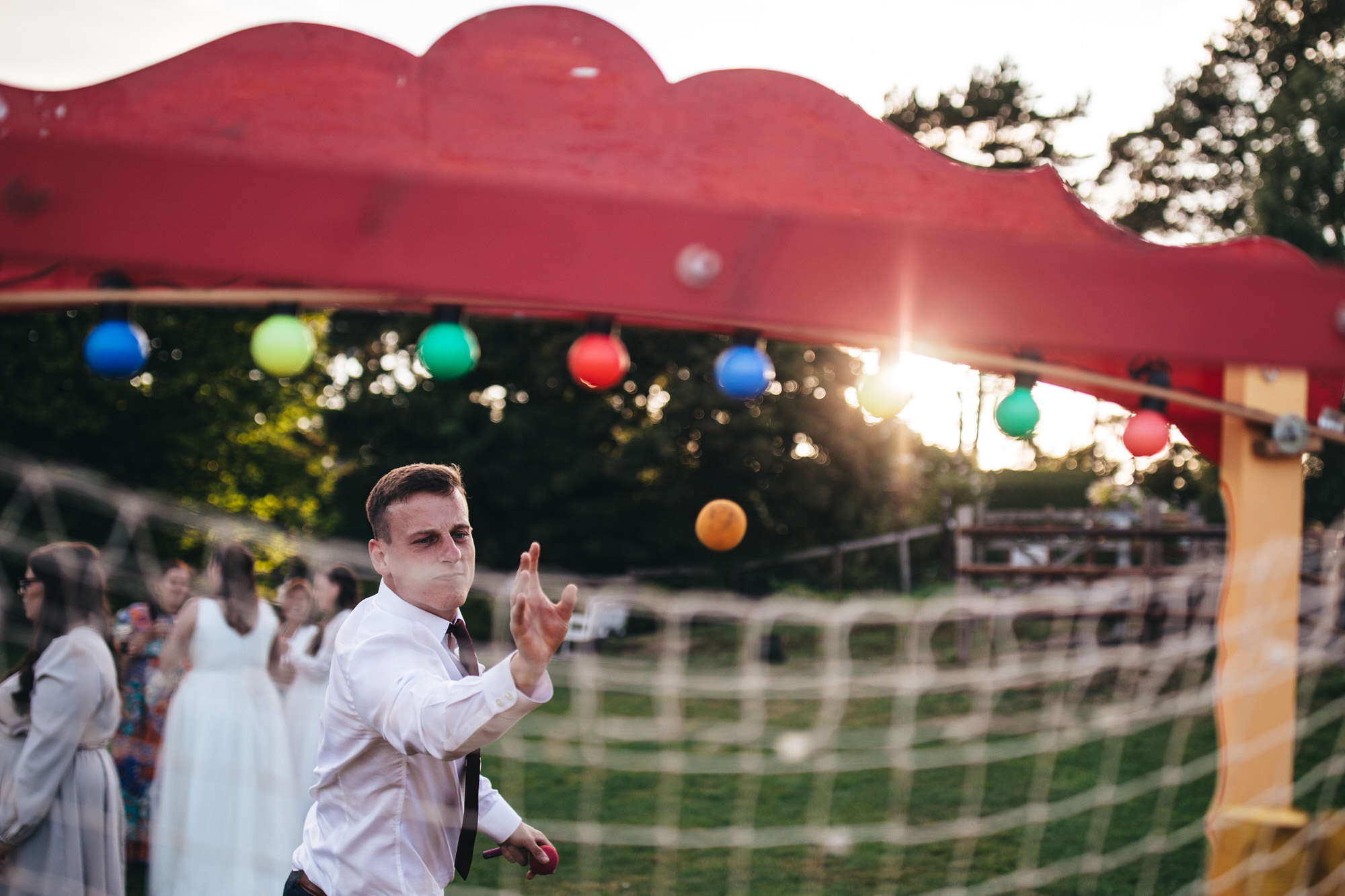 funfair games at wedding