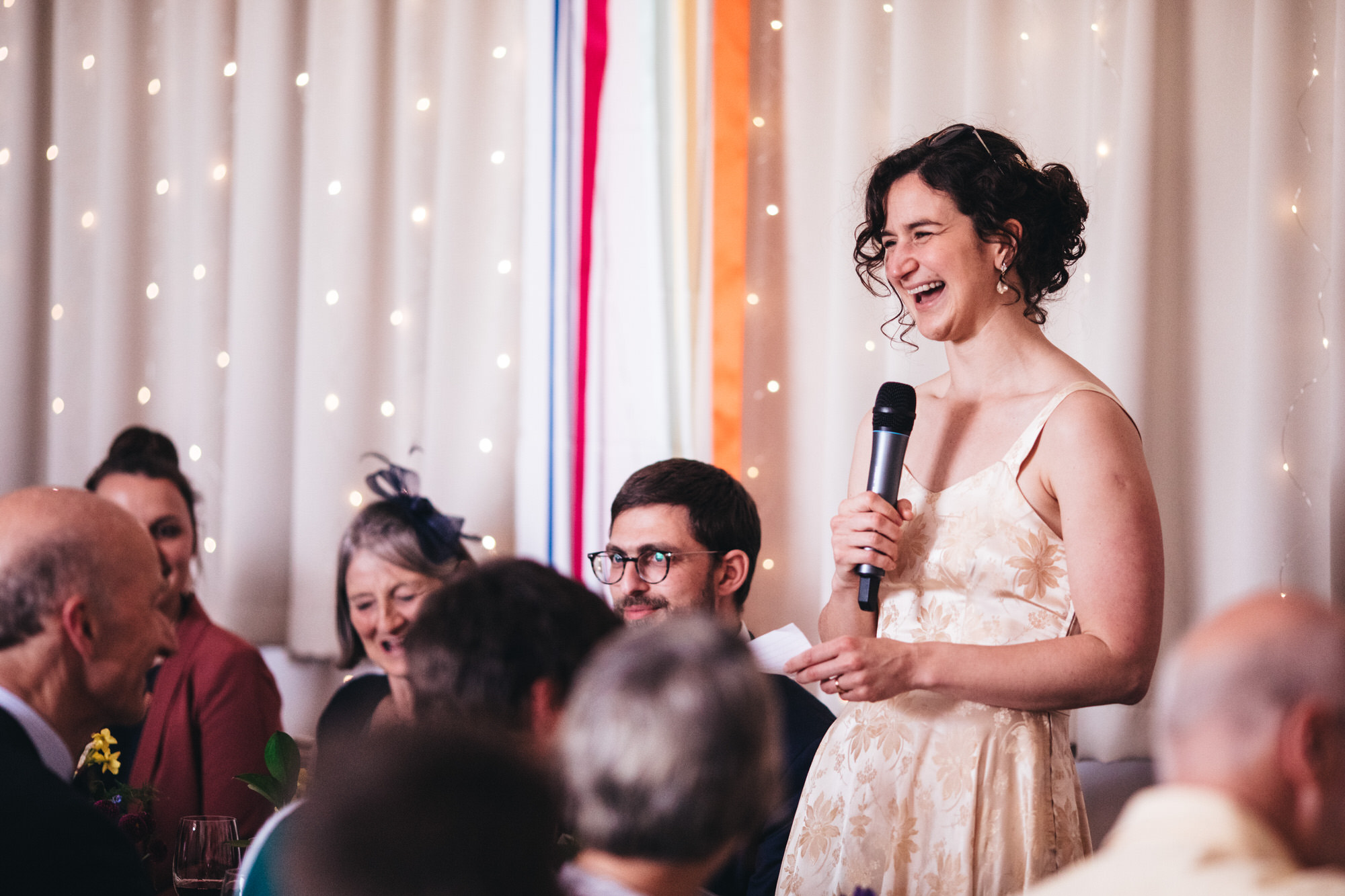 bride gives speech